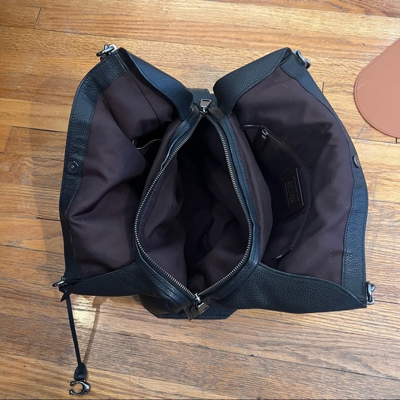 Coach Dalton 31 black tote with gunmetal hardware - Picture 7 of 13